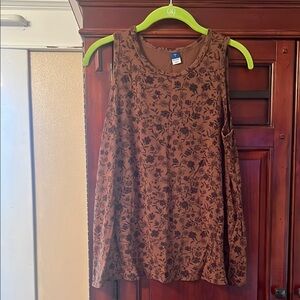 Old Navy Brown Tank Top